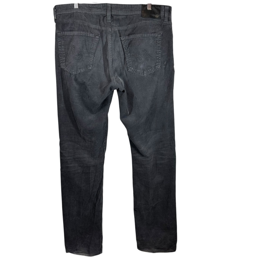 AG ADRIANO GOLDSCHMIED Jeans Men's 36 The Graduate Dark Grey Corduroy Pants